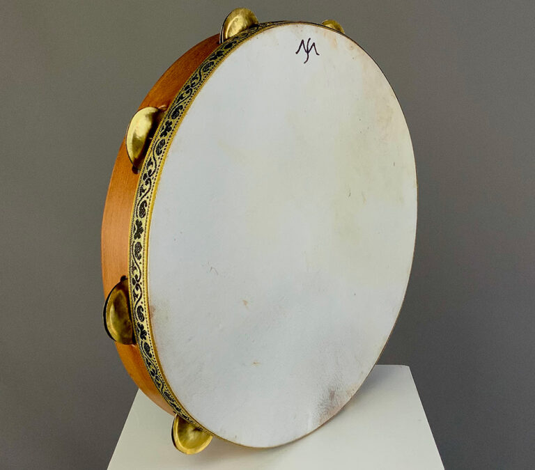 Frame drum met schellen